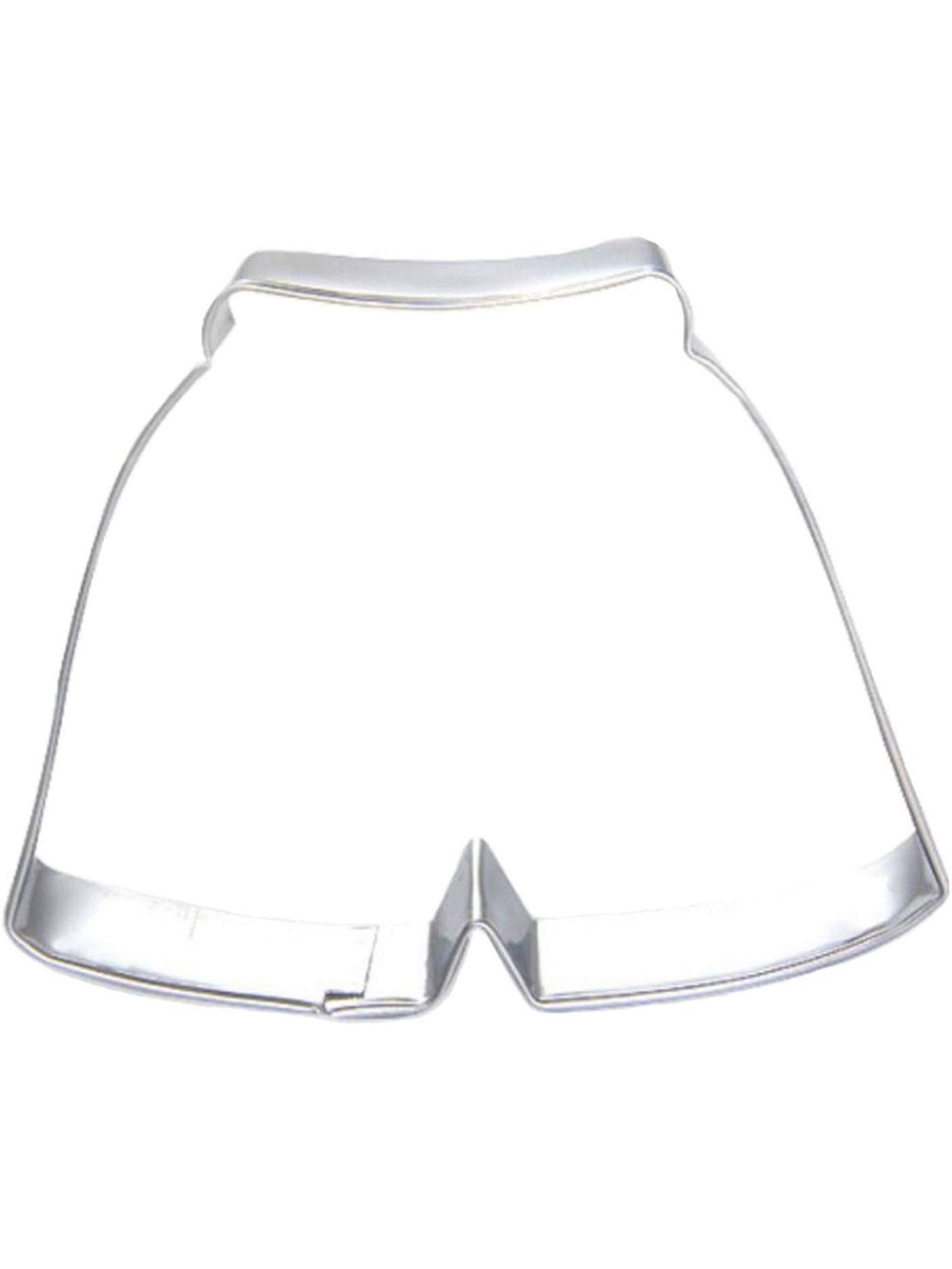 ZDYWY Metal Short Pants Shaped Cookie Cutter
